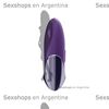 Purple Pleasure estimulador de clitoris con carga USB